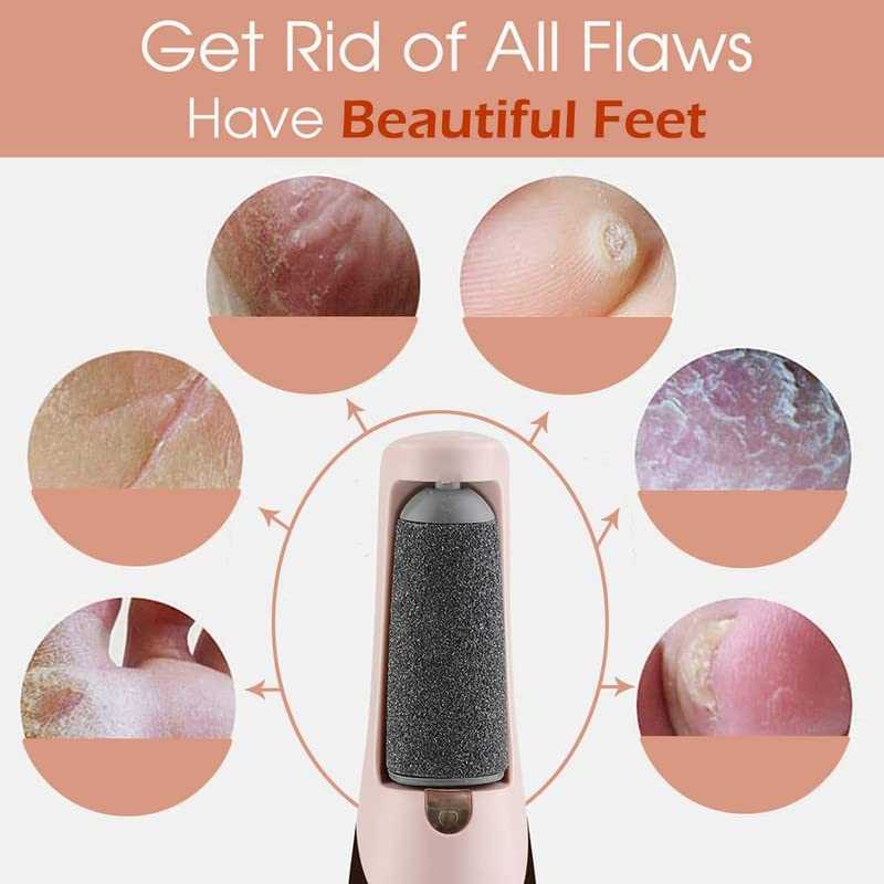 Finishing Touch Wanhengda Pedi Electronic Tool File and Callus Remover Pedicure