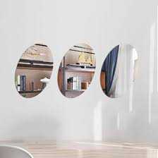 Unbreakable Mirror for Home Decor with Self Adhesive Double Tape PKR 290